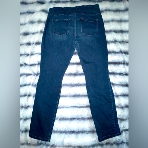 Lee Womens Slim Fit Slim Leg Mid Rise Sculpting Jeans Size 16 Long. - Picture 2 of 5